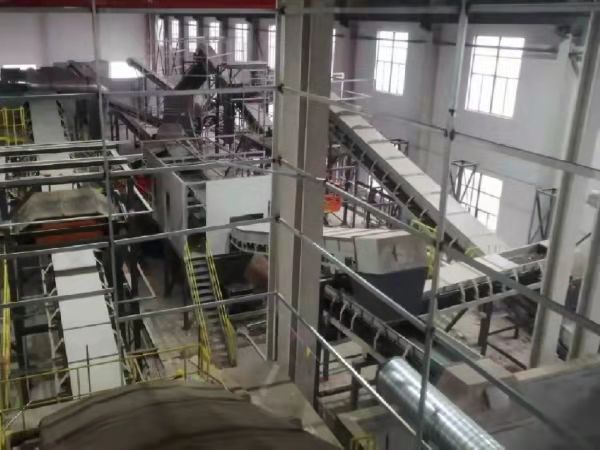 江蘇建筑新材料產(chǎn)業(yè)園再生資源利用中心投產(chǎn)運(yùn)行